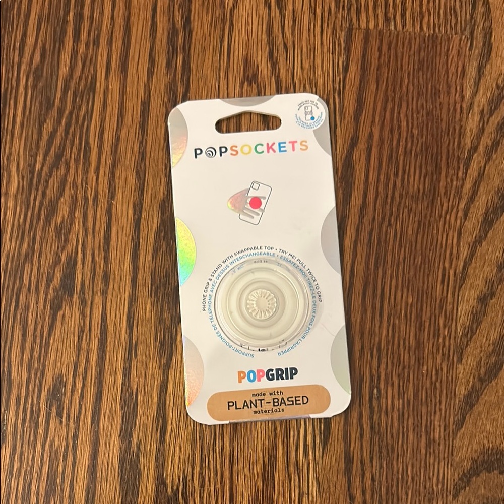 PopSockets Clear Pop Grip For Phones